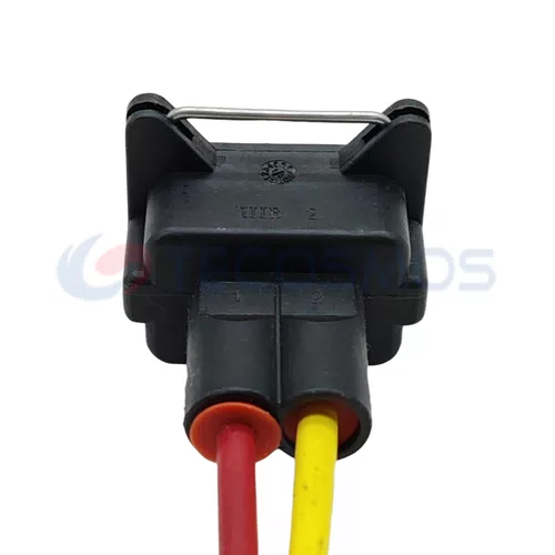 Automobile Waterproof Wiring Harness Connector Plug 2-pin Female 93BG-14489-KBA CT2-0191M - image 4